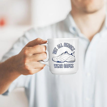 "NOT ALL HEROES" MUG