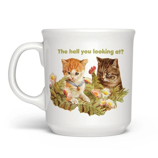 "THE HELL YOU..." MUG